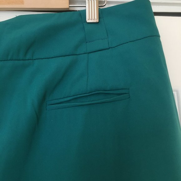 Teal, cropped trouser - Picture 3 of 3